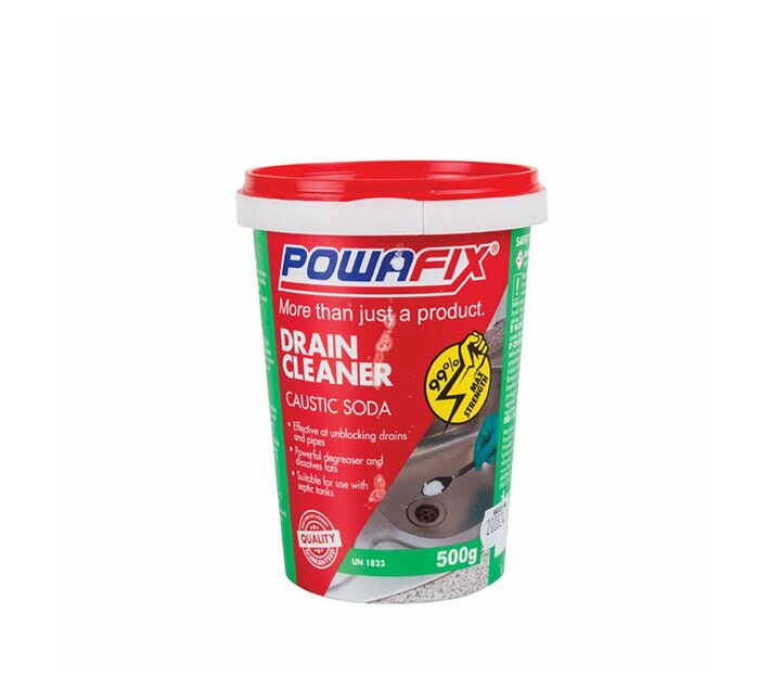 Powafix Drain Cleaner Caustic Soda - 500g | Makro