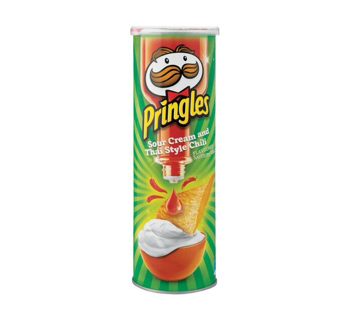 Pringles Potato Chips Sour Cream Chilli (12 x 110g) | Makro