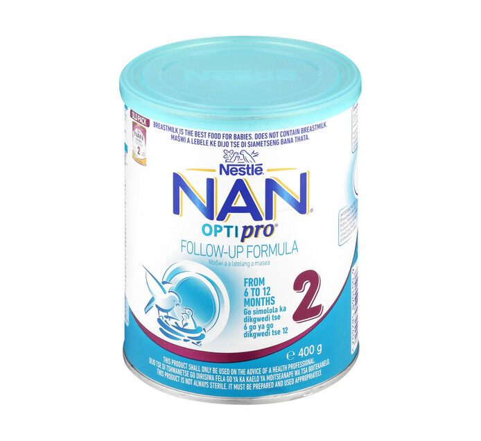 Nestle Nan Infant Milk Formula 2 Plus (1 x 400g) | Makro