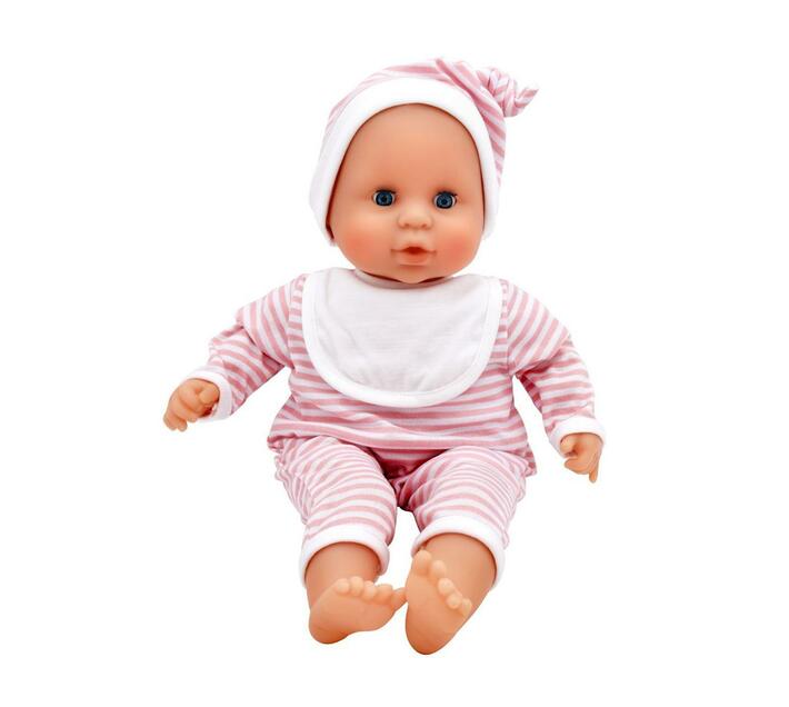 Dollsworld Newborn Baby Joy Pink Doll (Sleeping Eyes) 38cm (15