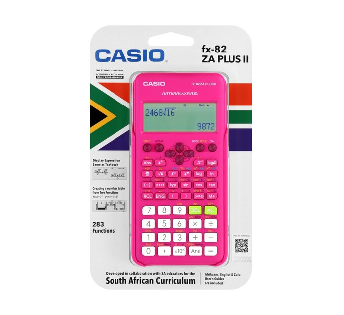 Casio FX-82ZA Plus II Scientific Calculator | Makro