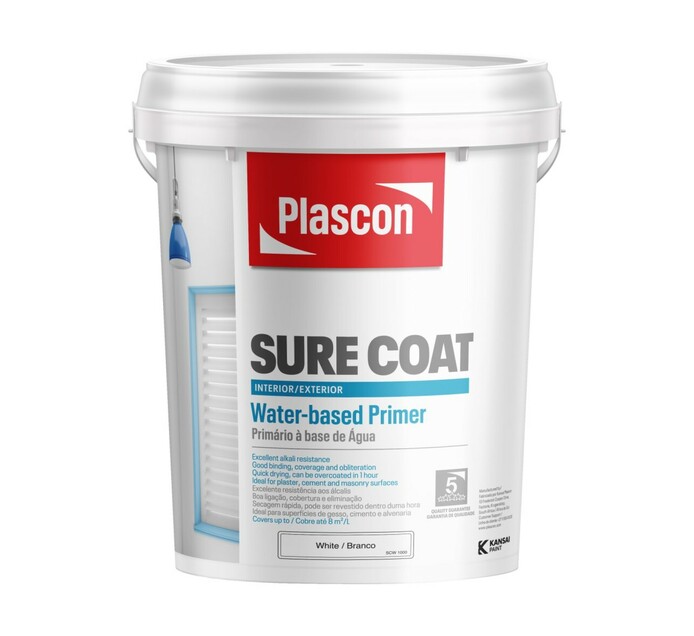 Plascon 20 l Sure Coat WaterBased Plaster Primer Makro