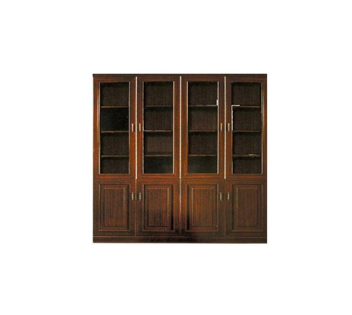 4 Door Mahogany Executive Book Shelf Makro