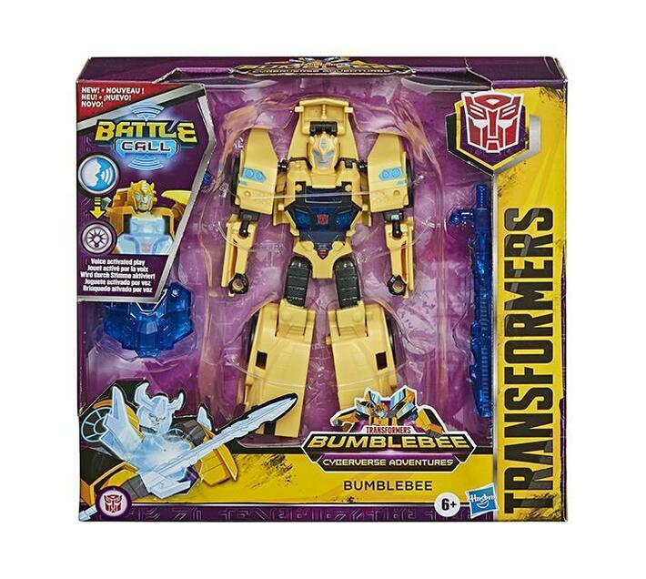 Transformers Cyberverse Adventures Battle Call Bumblebee Figure Makro