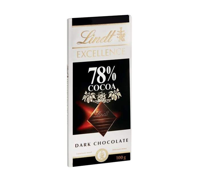 Lindt Excellence Slab Dark 78% (1 x 100g) | Makro