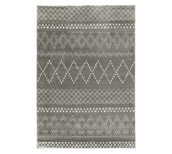 Rugs Original Tundra Diamond Inspired Grey 160 x 230 | Makro