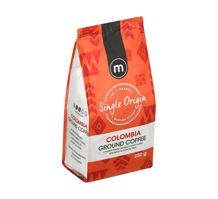 M Ground Coffee Single Origins Colombia (250g) Premium Brewed