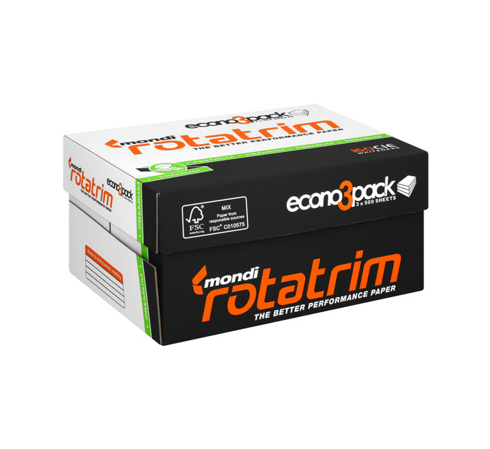 Rotatrim Rotarim Econo 3 Ream Box White Paper White Paper