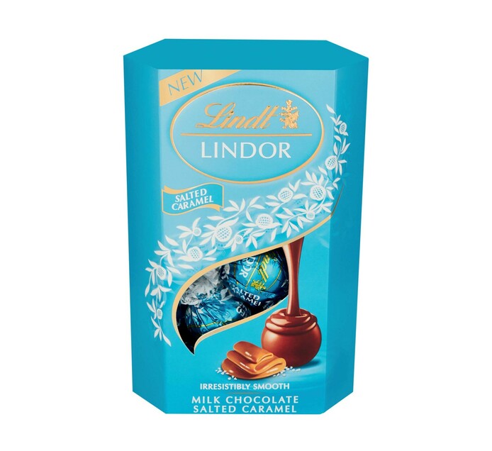 Lindt Cornet Truffles Box Chocolates Salted Caramel 1 X 200g Makro 4301