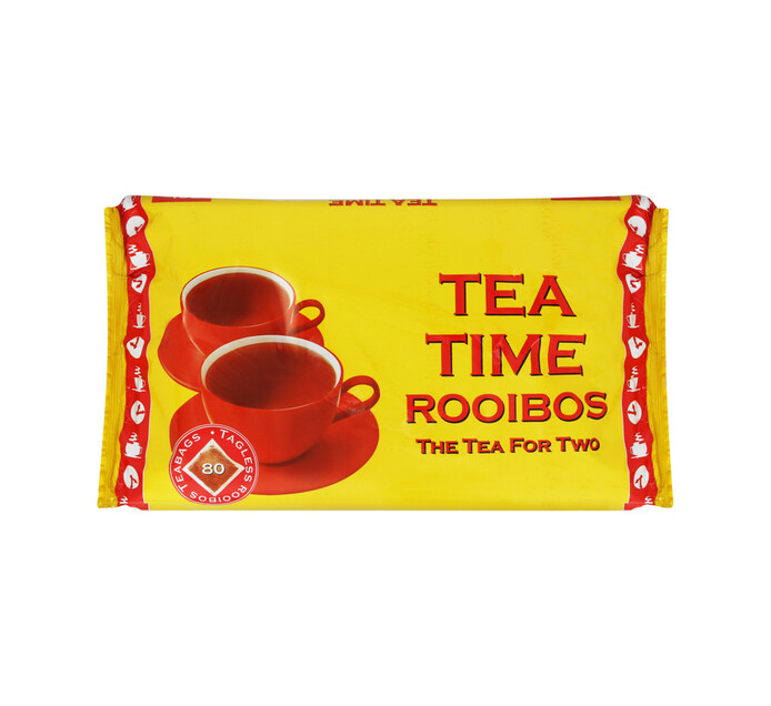 Tea Time Rooibos Tea (4 x 80's) Makro