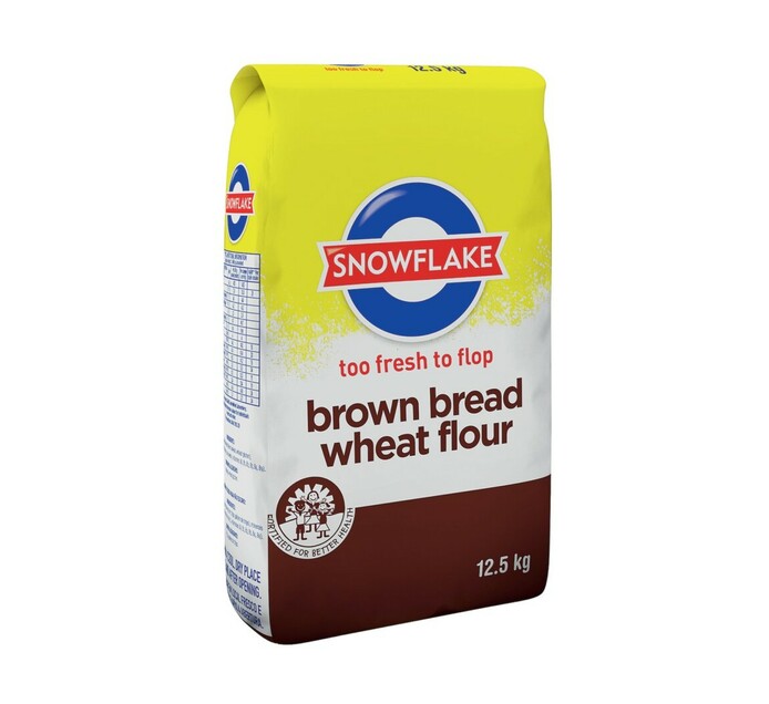 Snowflake Brown Bread Wheat Flour (1 X 12.5kg) 