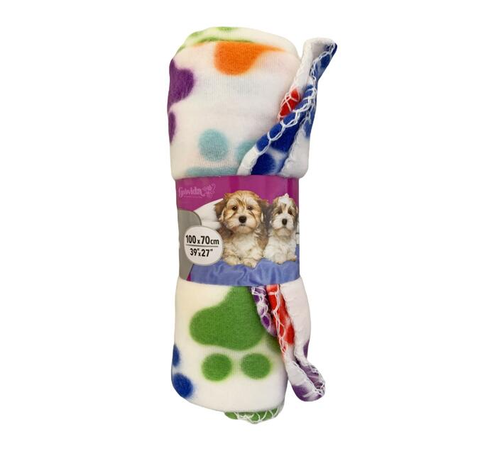 Grovida Pet Blanket Polar Fleece (100cm x 70cm) - Star Print | Makro