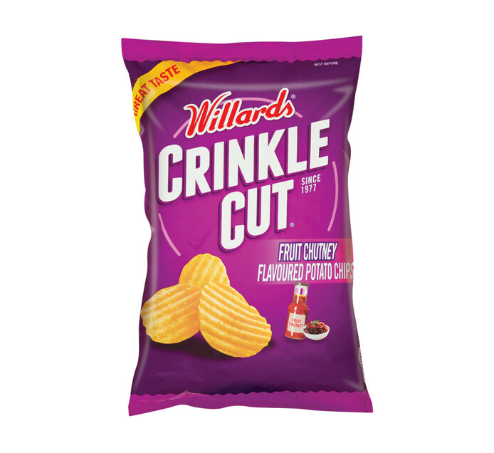 Willards Crinkle Cut Potato Chips (All Variants) (1 x 125g) | Makro