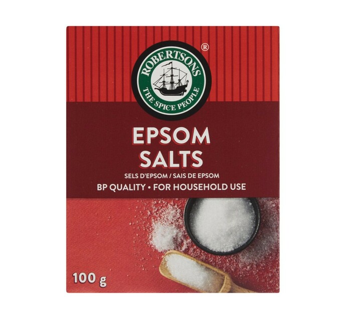 Robertsons Epsom Salt 1 X 100g Makro