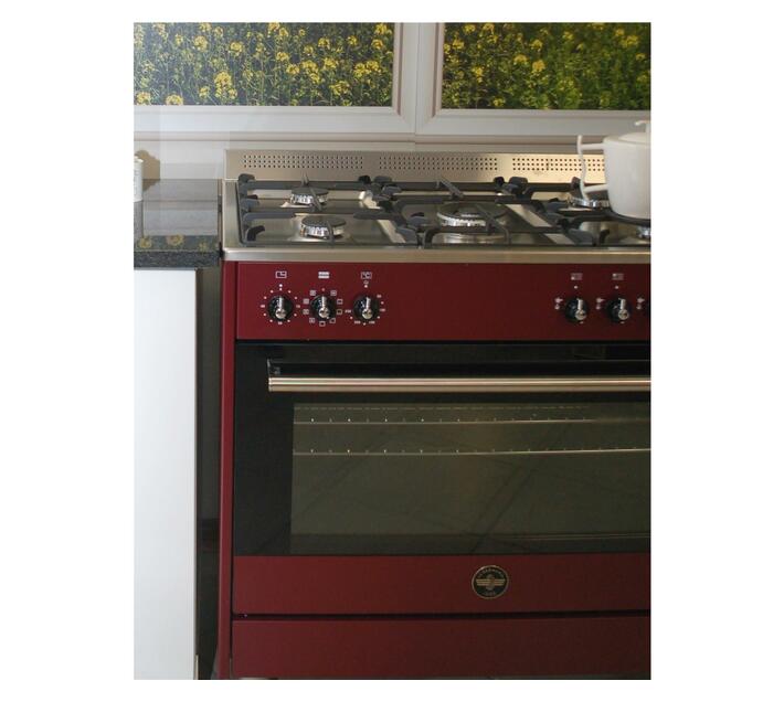 LA GERMANIA 90cm RUSTICA Freestanding Gas Stove Gas Hob with Electic ...