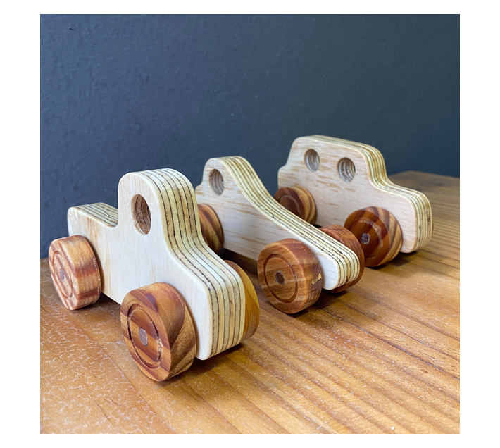 Timmy Toys Vintage Wooden Toy Car Set of 3 | Cars And Vehicles ...