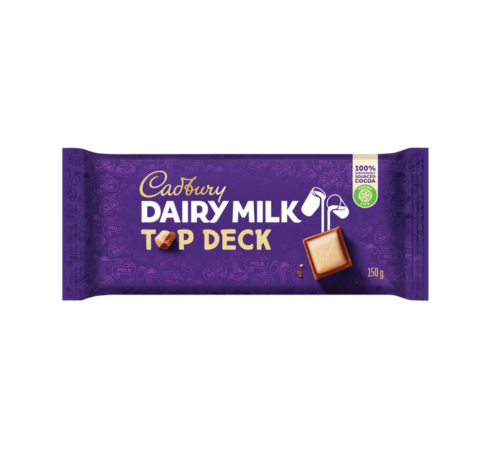 Cadbury Chocolate Slabs Top Deck 1 X 150g Makro 