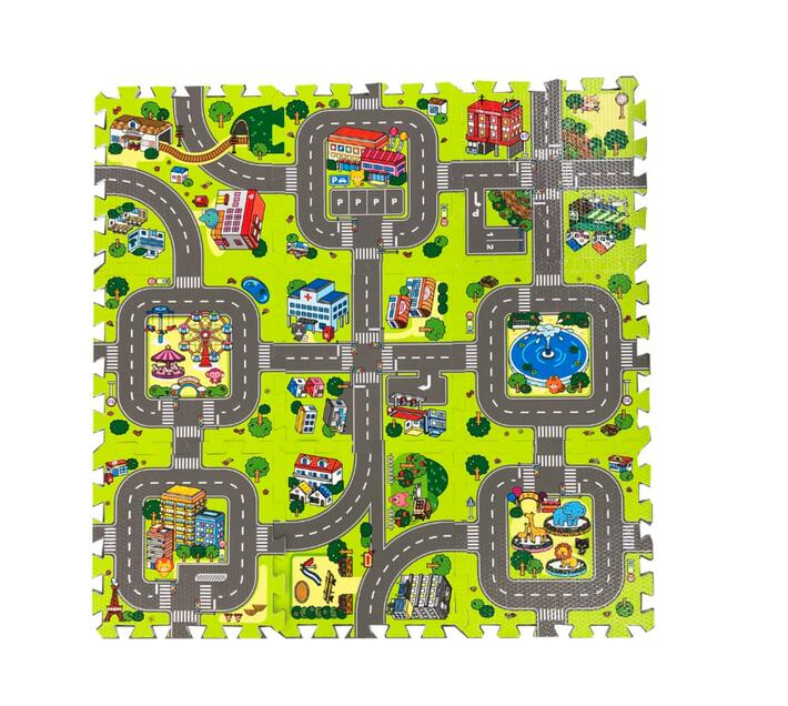 9 Pc Foam Road Map Puzzle Map | Makro