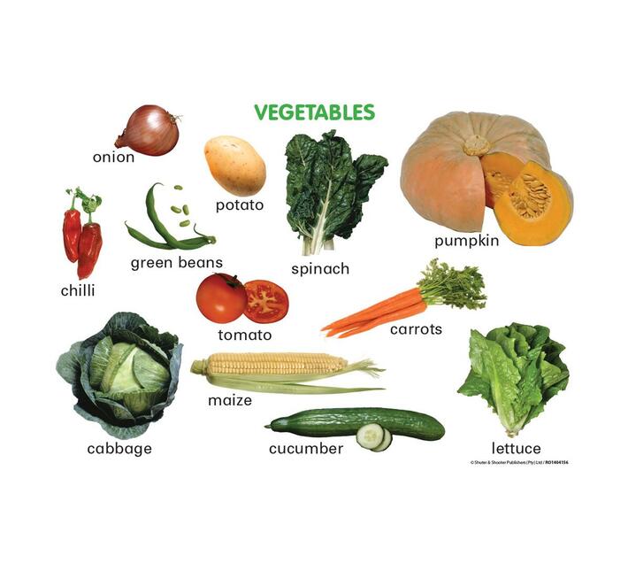 Vegetables (Wallchart) | Makro