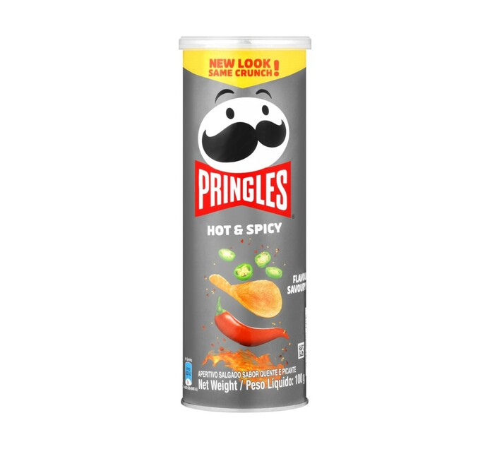 Pringles Potato Chips Hot&Spicy (100g) | Makro