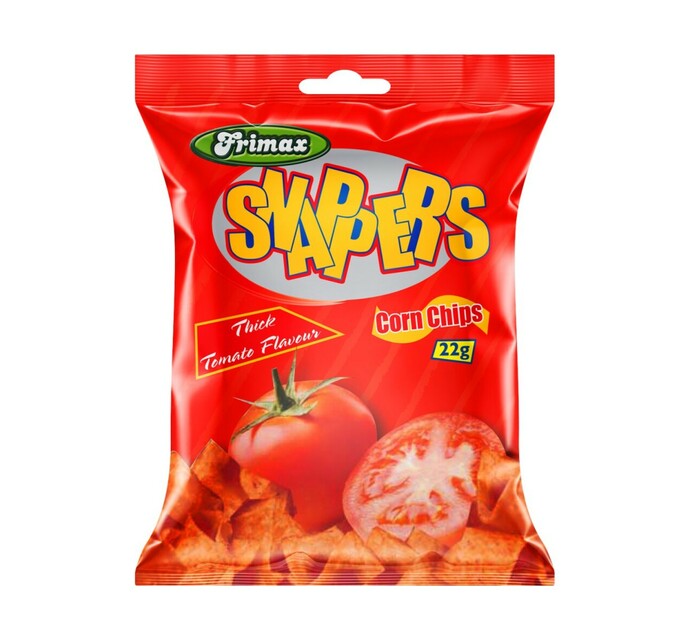 Frimax Snappers Corn Chips Balers Tomato 50 X 22g Makro 3122