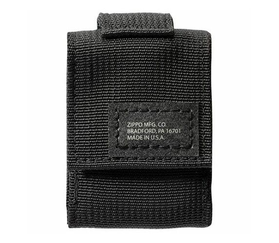 Zippo Lighter Tactical Pouch and Black Crackle Windproof Lighter Gift ...