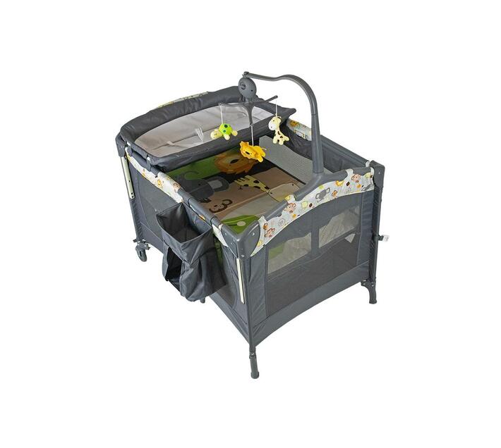 Baby Links Portable Camp Cot & CoSleeper with 2 Layers & Change Tray Makro