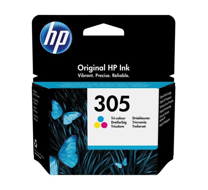 HP 305 TRI-COLOUR ORIGINAL INK CARTRIDGE | Makro