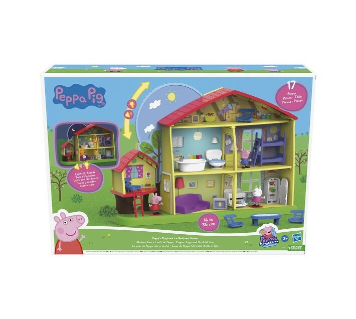 PEPPA PIG - PEPPA`S PLAYTIME TO BEDTIME HOUSE | Makro