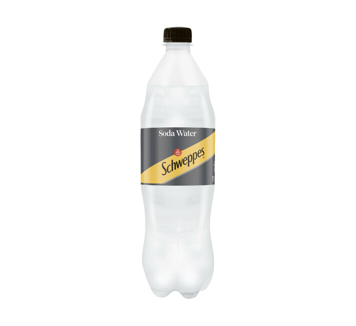 Schweppes Schweppes Soda Water Soft Drink 12 X 1l Csd Soft Drink Pet Take Home 1l Non Returnable Bottles Cold Drinks Soft Drinks Juices Beverages Liquor Makro Online Site