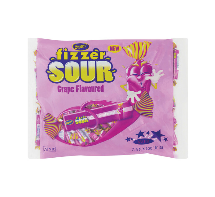 Beacon Mini Fizzers Sour Grape (1 X 100'S) | Makro