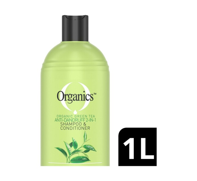 Organics Hair Shampoo And Conditioner Anti-dandruff 2in1 (1 X 1l) 