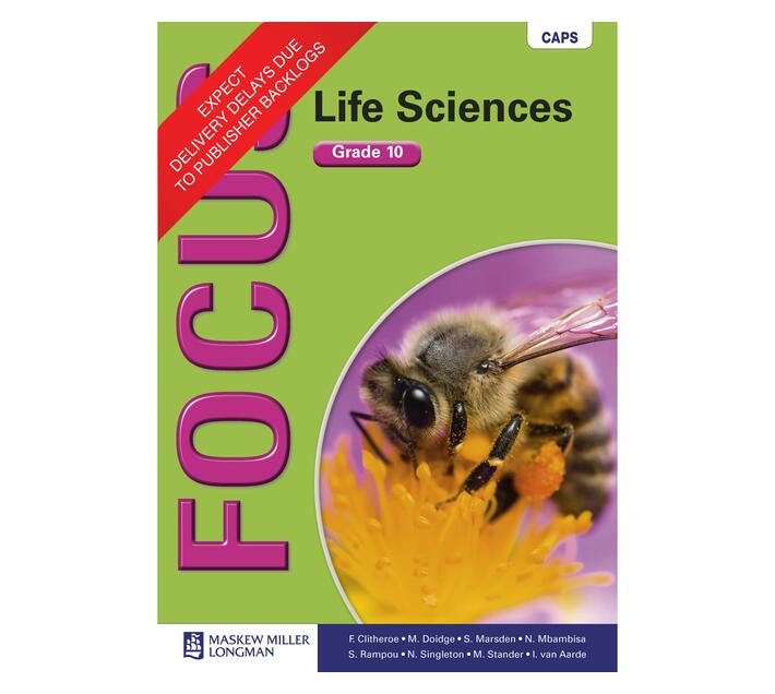 Focus Life Sciences: Focus life sciences: Gr 10: Textbook Gr 10 ...