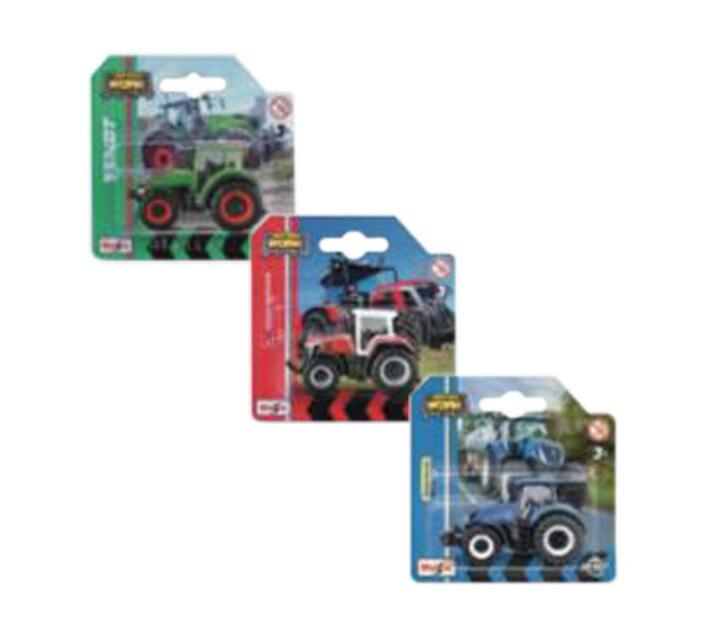 Maisto Dinky Mini Work Machine Tractors - Set of 3 | Makro