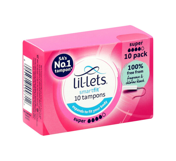 Lillets Tampons Super (1 x 10's) Makro