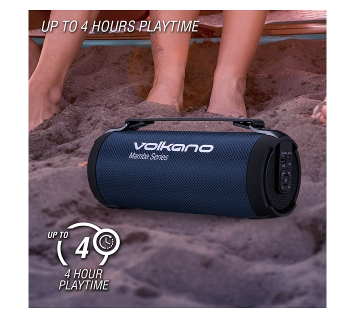 Volkano Portable Bluetooth Speaker with FM Radio and Micro SD Card