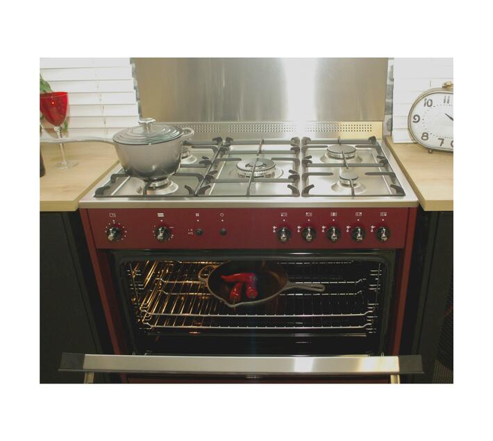 La Germania 90cm Rustica Full Gas Stove 5 Burner Gas Hob With Gas Oven 