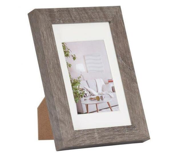 PHOTO FRAME MODERN WOODEN 15X20 cm DARK GREY | Makro