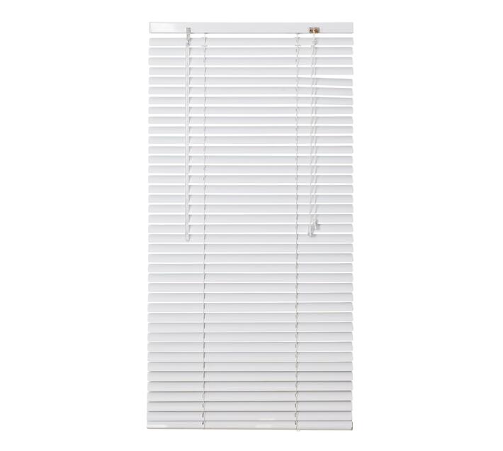 25mm Aluminium Venetian Blind 600mmx2200mm - White | Makro