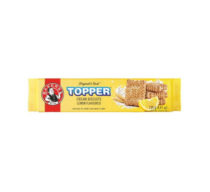 BAKERS TOPPER 125G, LEMON | Makro