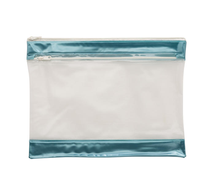 Kenzel A4 Zipper Bag Blue Each | Makro