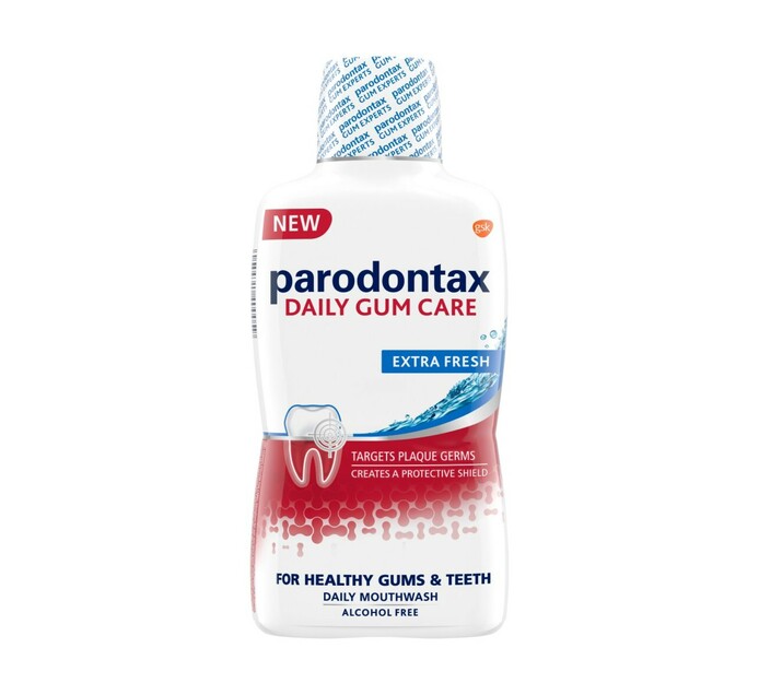 Parodontax Mouthwash 500ml, Extra Care 