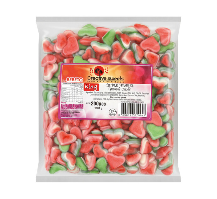 King Jelly Sweets (All flavours) (1 x 1kg) | Makro