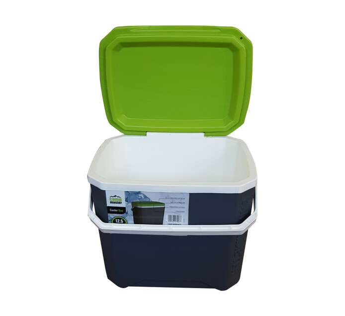 CAMPMASTER COOLER BOX 12.5L GREEN/GREY | Cooler Boxes - Standard ...