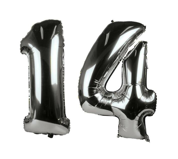 Number 14 Milestone Helium Balloons-106cm | Makro