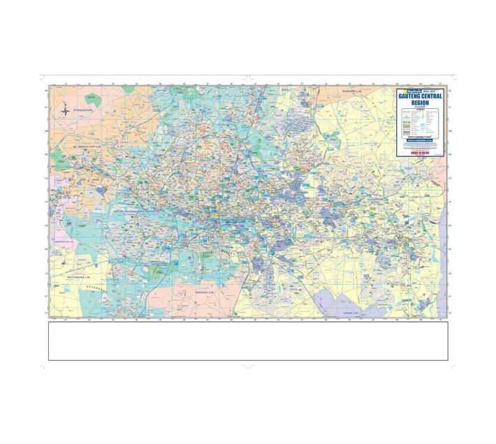 Joburg Regional Wall Map By Map Studio Makro   794b1e22 21fa 4f14 94ee 28488564cf10 Qpn13 Large