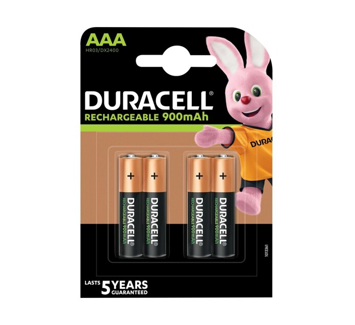 Duracell Rechargeable Batteries 4-pack | Makro