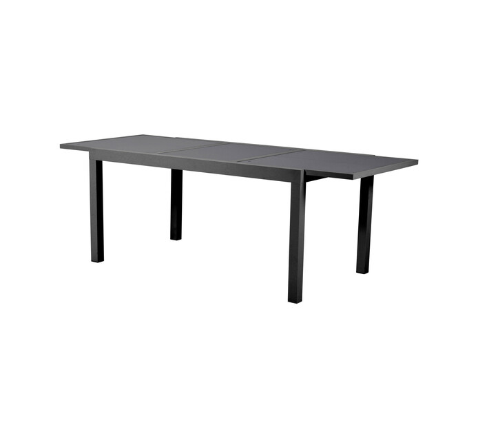 Terrace Leisure 8-Seater Capri Extendable Aluminium/Glass Dining Table ...