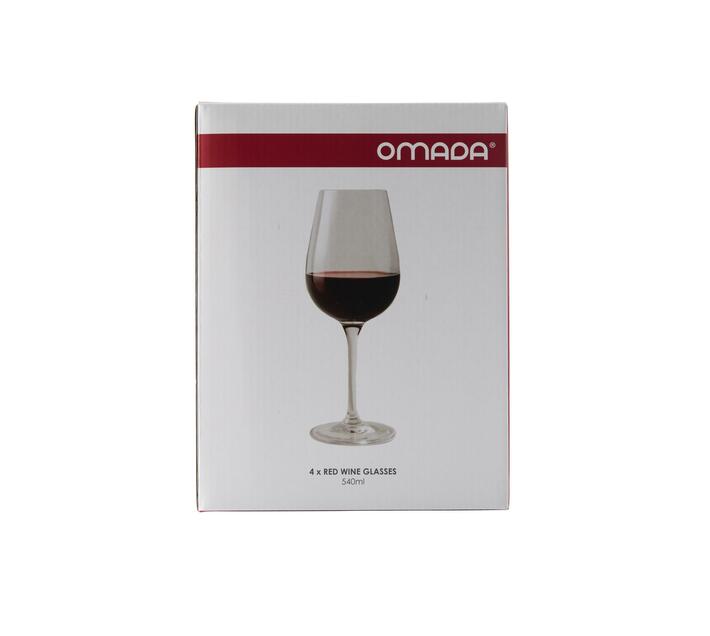 Omada Red Wine Glass Set Of 4 Makro 8143