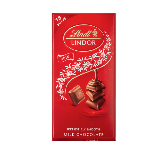 Lindt Lindor Chocolate Slabs Milk (1 x 100g) | Makro